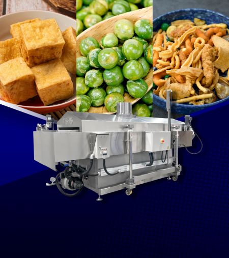 Continuous Conveyor Fryer