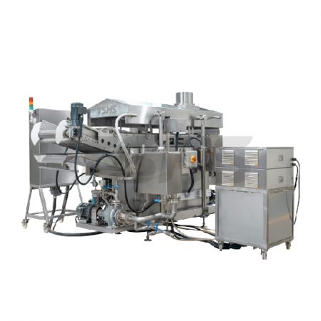 Continuous Microwave Hybrid Fryer Equipment