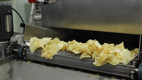 Ligne De Production De Chips De Patate Douce 100-1000 Kg/H
